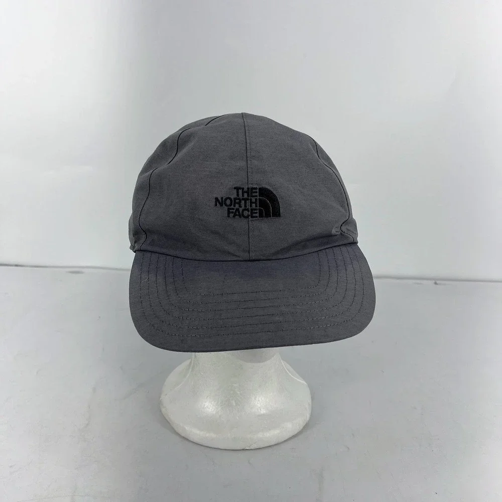 The North Face Gore-Tex Hat Gray Waterproof Adjustable Strap Baseball Cap Mens